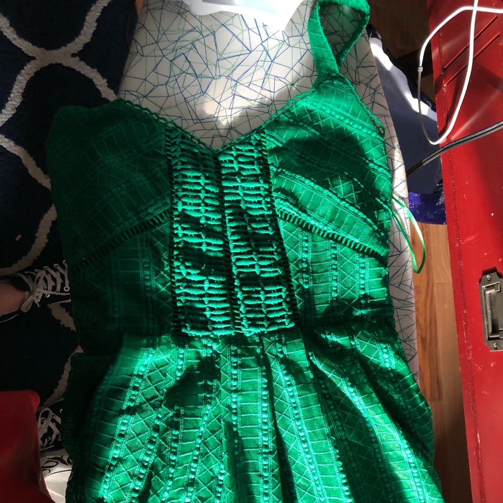 Small green dress